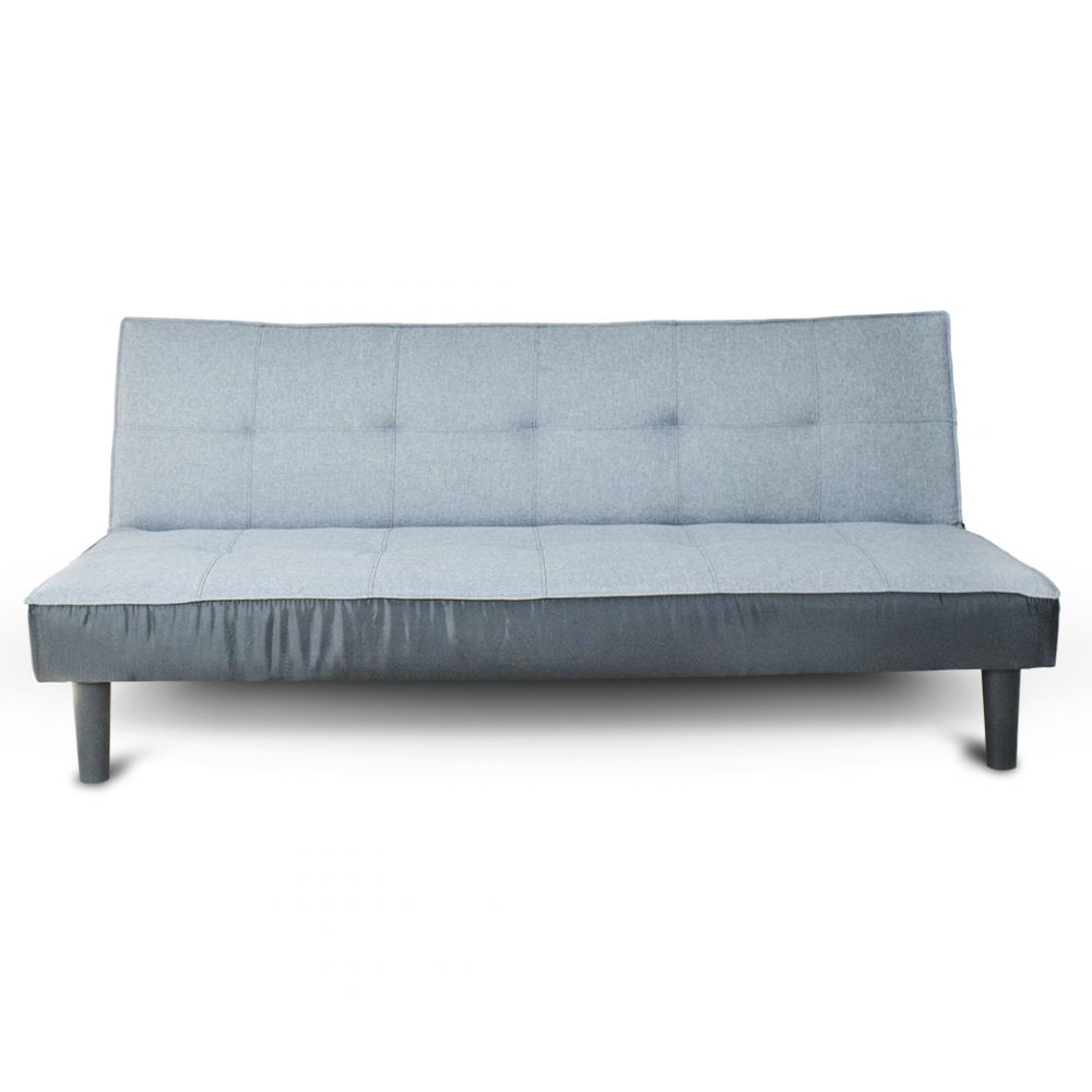 Top Living Sofa cama individual abatible de 3 posiciones color gris - Top  Living
