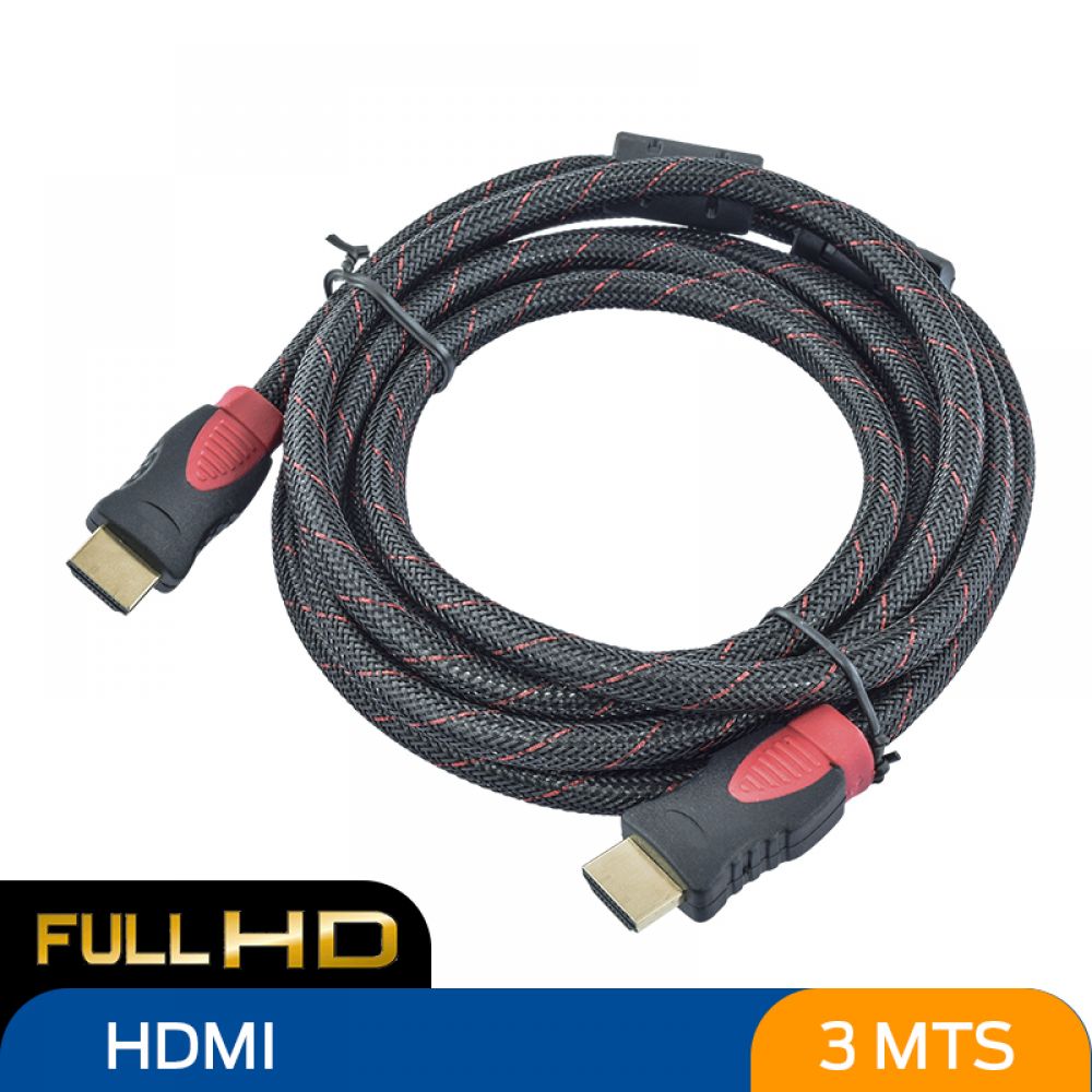 CABLE HDMI EMMALLADO CBTRADE CB2061 EN CAJA 5 METROS