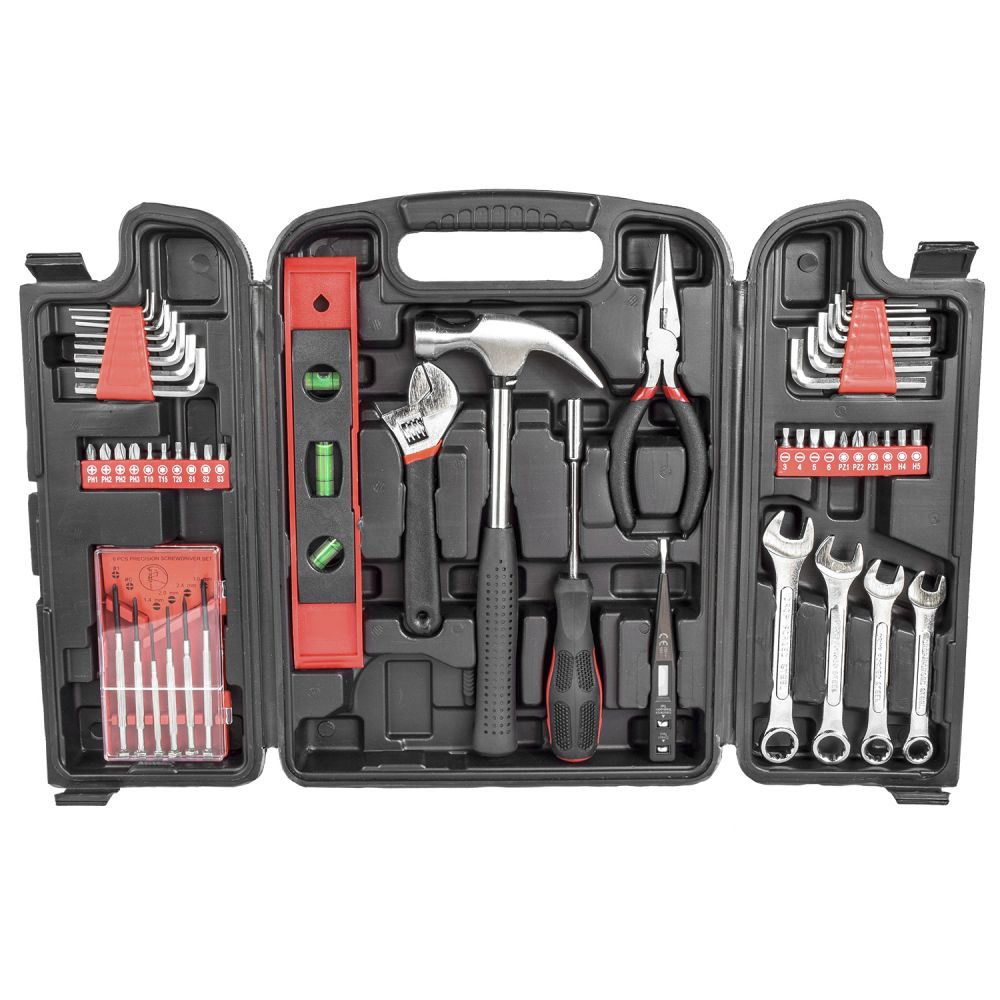 Top Living Kit de herramientas manuales y mecanicas 52 piezas