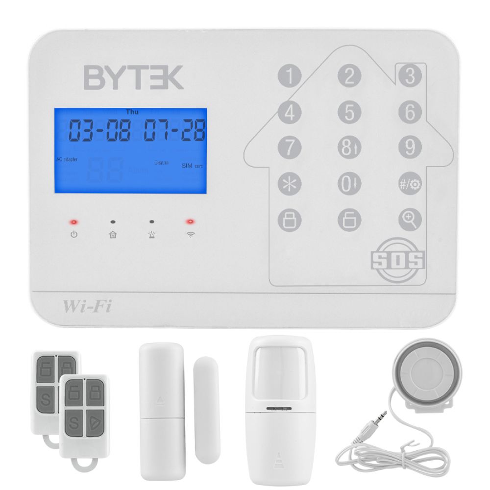 Bytek Panel Alarma WiFi y GSM - Top Living